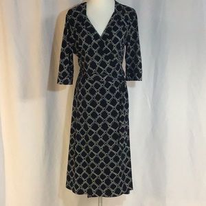 Wrap style dress